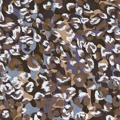 Seamless Faux Leopard Skin Pattern. Leopard skin print. illustration animal repeat surface pattern. 