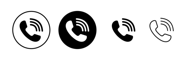 Call icons set. Phone icon vector. mobile phone. telephone icon