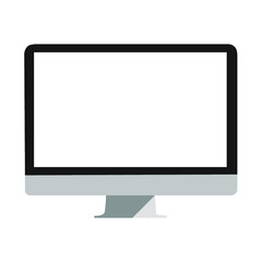 Computer with a blank screen