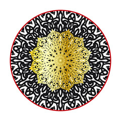 abstract flower design