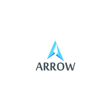 simple clean Arrow Logo design. sign, vector, illustration inspiration
