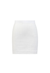 White women's classic skirt