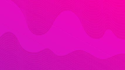 Modern colorful gradient background with wave lines