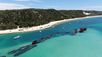 moreton island ship wreck australia snorkeling