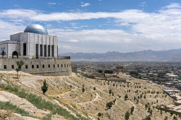 Mausoleum of Nadir Shah, Kabul, Afghanistan - obrazy, fototapety, plakaty