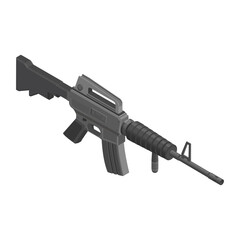 Army Carbine Isometric Composition