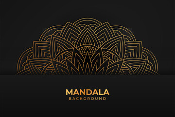 Luxury Mandala Background Design Template. Floral Mandala Background. Mandala ornament floral design template
