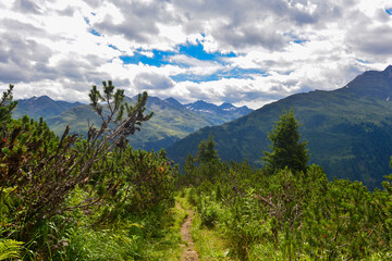 Obraz premium Lechtaler Alpen in Tirol/Vorarlberg