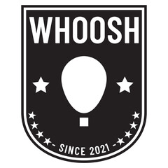 Hot Air Balloon Logo Simple and Modern