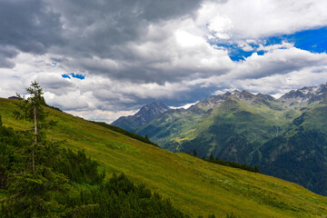 Obraz premium Die Verwallgruppe in Tirol, Österreich