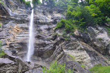 Klauser Wasserfall bei Mellau, Bezirk Bregenz in Vorarlberg 