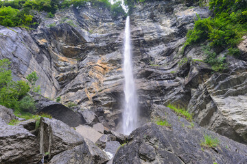 Klauser Wasserfall bei Mellau, Bezirk Bregenz in Vorarlberg 