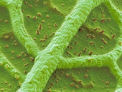 Nasturtium leaf, SEM