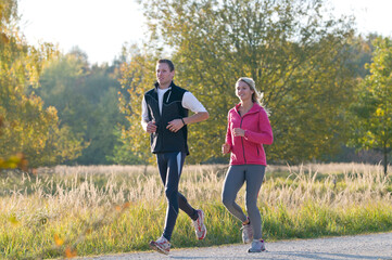 Gemeinsam fit werden beim Jogging