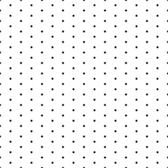 White seamless pattern with polka dots