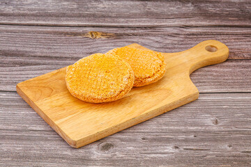 Raw chicken cutlet for roast