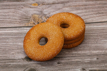 Sweet and crispy ginger cookies