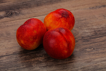 Ripe sweet tasty Nectarine fruit