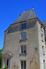 Fototapeta na wymiar Sache; France - july 11 2020 : the castle
