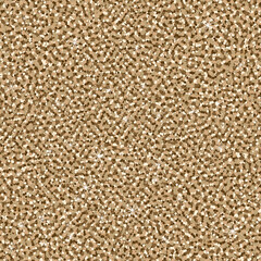 Seamless glitter texture. Golden foil, shiny background. Luxury pattern of metal dust