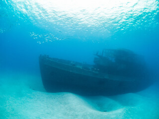 The USS Kittiwake shipwreck in 2012 (Grand Cayman, Cayman Islands)