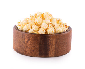 popcorn isolated on white background
