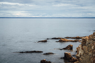 Hovs Hallar Nature reserve in Sweden is a popular tourist destination for hiking, fishing and climbing.