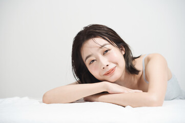 Obraz premium 日本人女性のビューティーイメージ