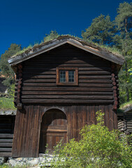 Maison rurale traditionnelle scandinave &agrave; Oslo, Norv&egrave;ge