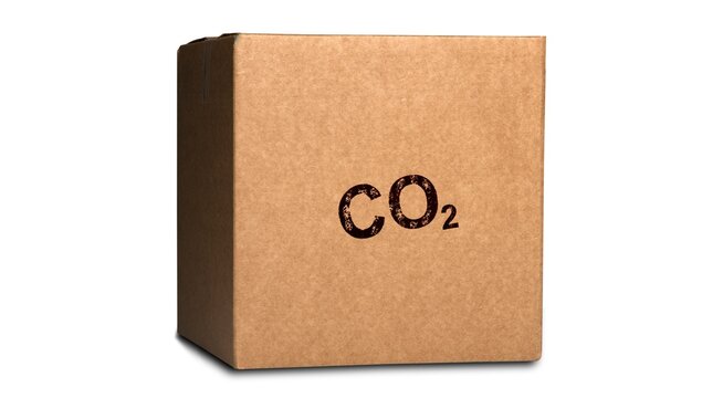 Carbon dioxide storage, conceptual composite image