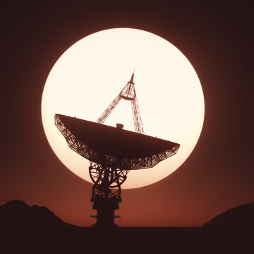 Satellite Dish, Illustration