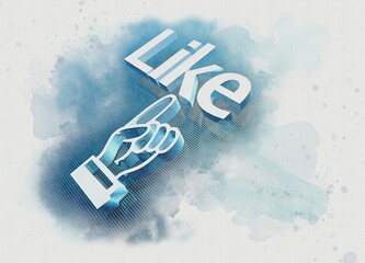 Computer icon, illustration