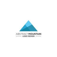 Fototapeta premium ABSTRACT MOUNTAIN LOGO DESIGN VECTOR