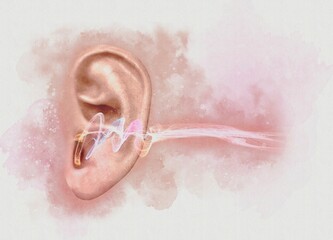 Synaesthesia, conceptual illustration