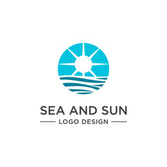 SEA AND SUN LOGO DESIGN