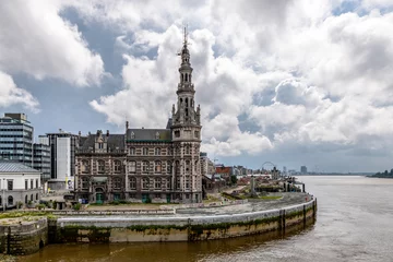 Foto op Plexiglas The old Pilot Station Antwerp Port © Francis