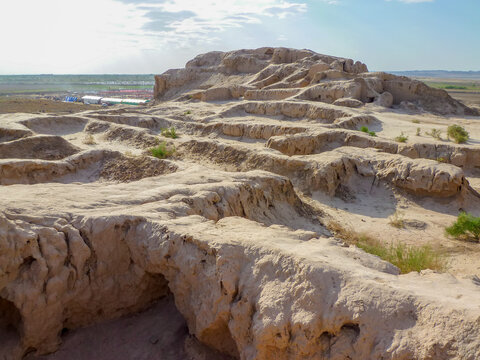 Archaeological site of Toprak Kala, Uzbekistan