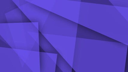 Abstract  Blue and Black Shapes, 3D Illustration