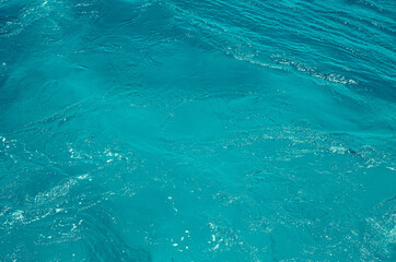 Beautiful turquoise ocean water