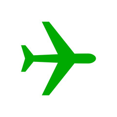 Obraz premium Flugzeug und Hintergrund