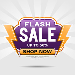 flash sale background template