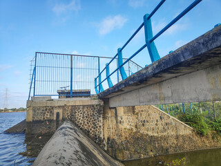 Fototapeta premium Dam is the most important building in Indonesia