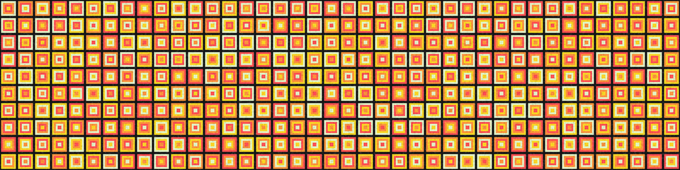 Abstract Geometric Pattern generative computational art illustration