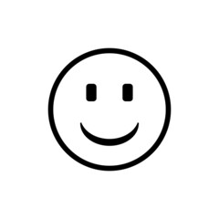 Fototapeta premium Smiley Icon Vector Illustration