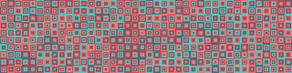 Abstract Geometric Pattern generative computational art illustration