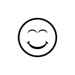 Fototapeta premium Smiley Icon Vector Illustration