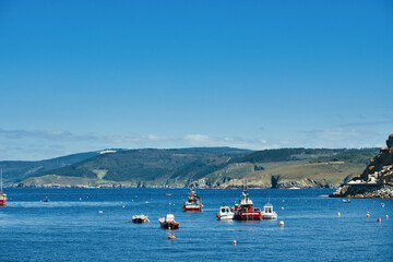 Fototapeta na wymiar Puerto de Malpica de Bergantiños. A Coruña, Galicia. España.