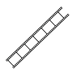 Film vector icon set. movie illustration sign. sinema symbol.