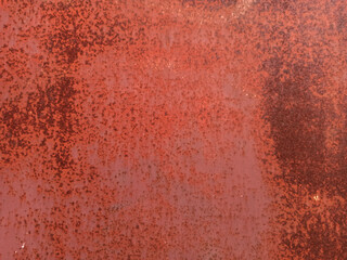 rusty metal - closeup shot in the distance