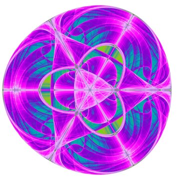 Abstract fractal illustration